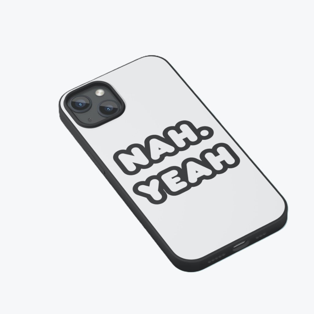 Phone Case Black - YEAH NAH